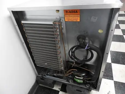 Used Delfield Used DELFIELD 406-CA Under Counter Commercial Refrigerator 120V Undercounter Refrigerators Illinois US | Falcon Restaurant Supply #1376459