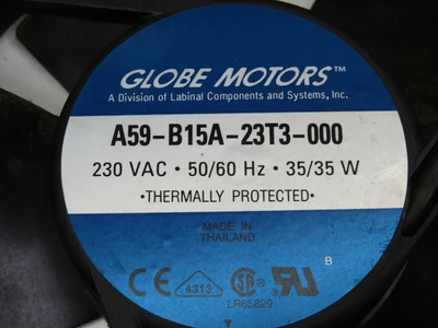 Used GLOBE MOTORS _UNKNOWN_ Electronic Component Fans | OCO Industrial #1658379