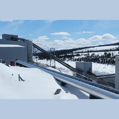 30in Wide x 612ft Long Overland Conveyor