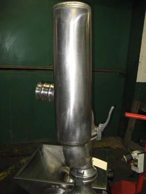 SPC7269  Pump 9" inlet Volupompa positive displacement pump 5.5 hp, Stainless Steel Wine Must Pump