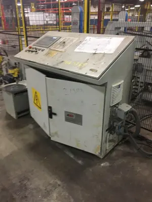 4" AME AUTOMATIC TUBE / BILLET COLD SAW CUTTING SYSTEM: STOCK #18072