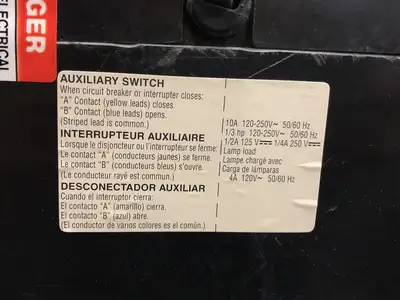 USED SQUARE D PAF361600DC1286