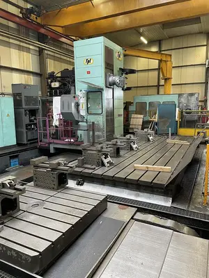 Used 1998 FPT SIRIO 8 Horizontal Floor Type Boring Mills Georgia US | Shub Machinery #124757