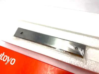 USED MITUTOYO RECTANGULAR GAGE BLOCK 250MM ASMEK/YJ