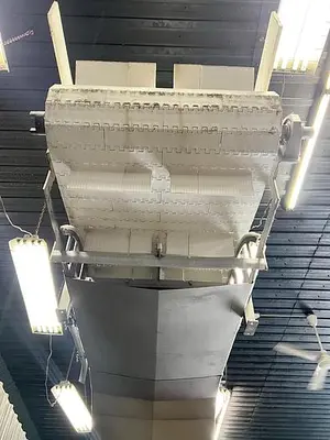 Used Belt Conveyor, 24’’ Wide X 192’’ Long, Cleated Belt 🔴 Liquidation Sale – All Offers Considered