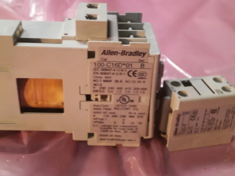 Used ALLEN BRADLEY 100-C16D-01B WITH 100-F Relays & Switches Arizona US | ASSET CONVERSION SPECIALISTS, INC. #307694
