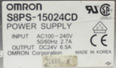 USED OMRON S8PS-15024CD