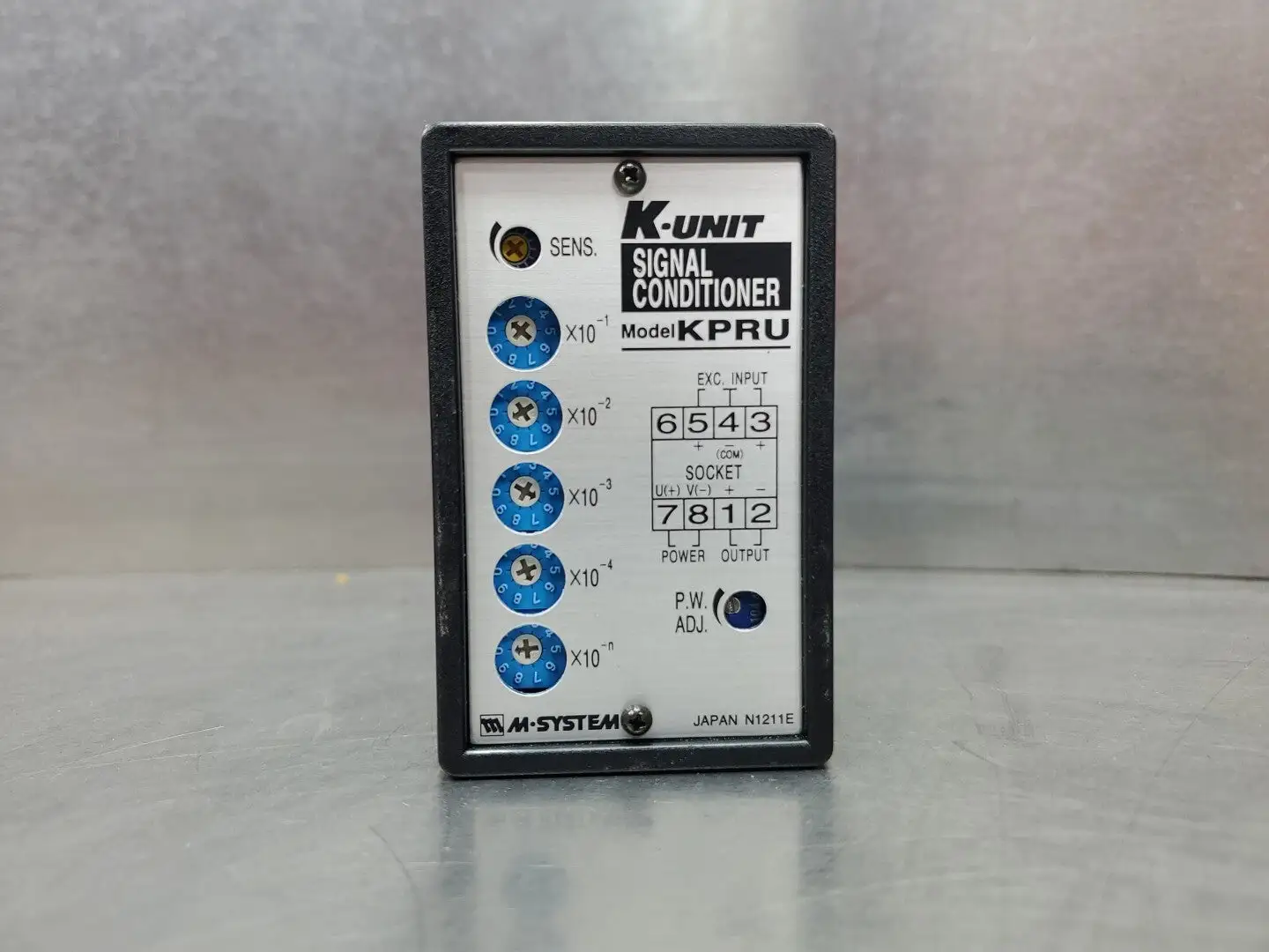 Used M-SYSTEM KPRU-2X-F-X Industrial Controls South Carolina US | Palmetto Automation #1165381