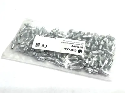 NEW COVAL HOLLOW SCREW BARBED FITTING M5 ALUMINUM FOR SUCTION CUP