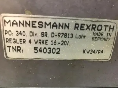 USED REXROTH 4WRAP 6 W7-04-20/24K4/M