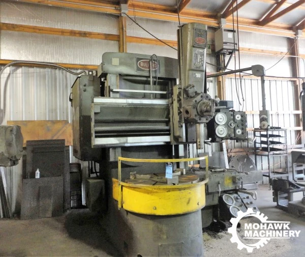 36" BULLARD "DYNATROL" VERTICAL BORING MILL w/5-POSITION SWIVEL TURRET HEAD - 3-JAW CHUCK