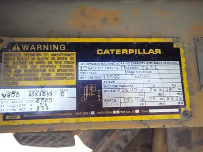 Used CATERPILLAR V8OD Material Handling (misc) Ohio US | HGR 24 #1277770