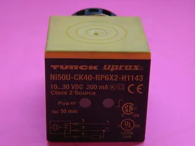 USED TURCK ELEKTRONIK NI50U-CK40-RP6X2-H1143