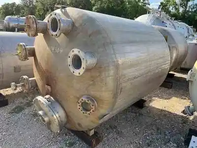 1200 gal m&m welding 304lss stainless steel pressure vessel