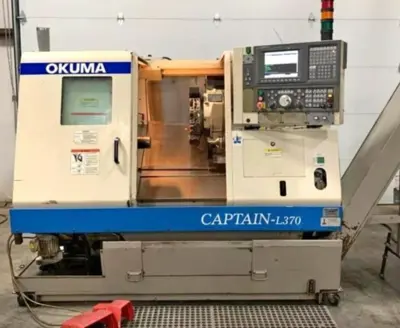 2001 OKUMA CAPTAIN L370 CNC Lathes | Toolquip, Inc. (1)