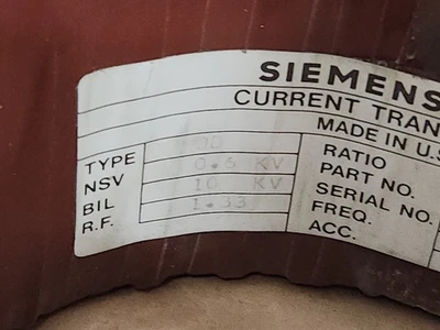 NEW Siemens-Allis 61-300-004-121