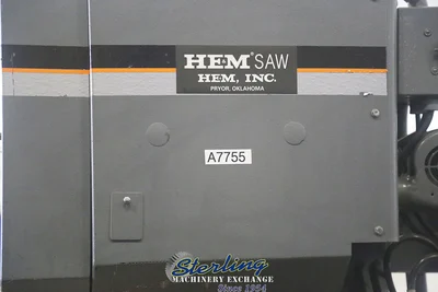 Used HEM V100LA-3 Vertical Band Saws California US | Sterling Machinery Exchange #1465994