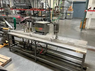 Filling Line, Cans, Aerosol, Terco, 2-Head, Valve Placement, XP #S745365
