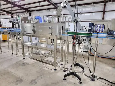 Filling Line, Bottles, Blow Molder, Filler/Rinser/Capper, Wrapper #A744851