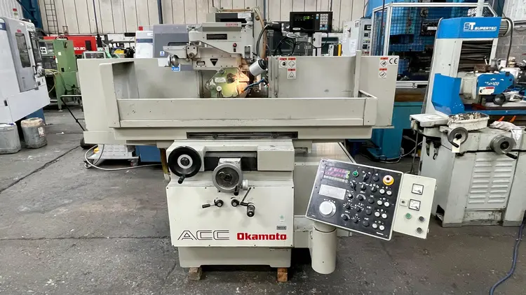 Used OKAMOTO ACC 52 DX Reciprocating Surface Grinders GB | Machsell Machine Tools Limited #1049256