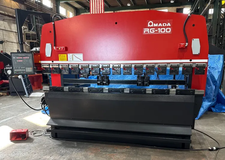 Used 1991 AMADA RG 100 EX Press Brakes Georgia US | MacLean Machinery Network LLC #352418
