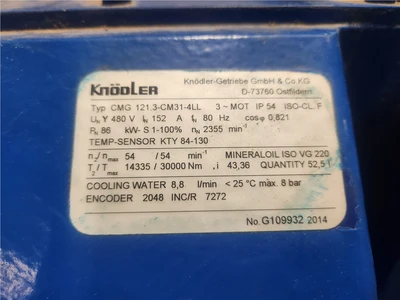 USED ENTEX TP-WE 150/600-M1