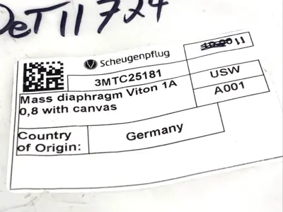 USED SCHEUGENPFLUG 3MTC25181