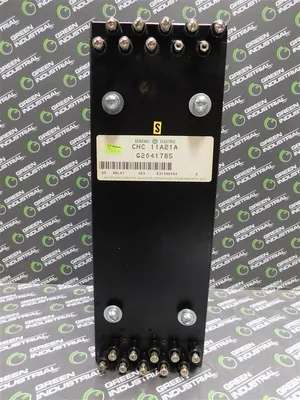 General Electric 12CHC11A21A Fault Detector Relay 125VDC 5A 60Hz Used