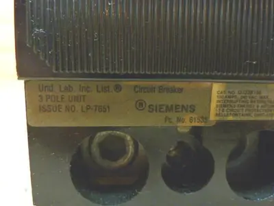 USED SIEMENS QJ23B150