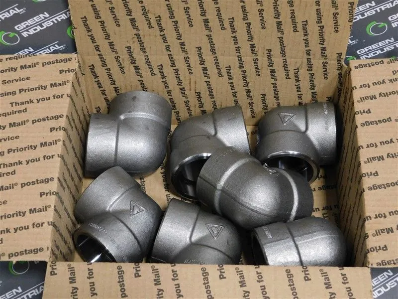 Box of 7 Service Metal 3M9S02.0 3M FS SW 90 ELL 2" Heat Code CA0692 SA105 New