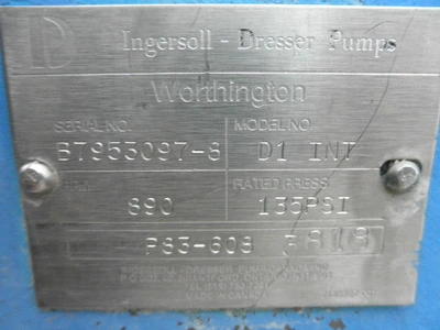 USED WORTHINGTON D1 INT
