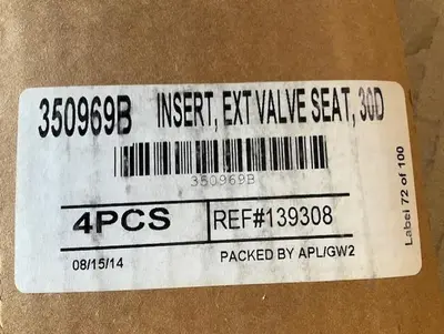 Waukesha Engine Exhaust Seat Valve PN 350969B