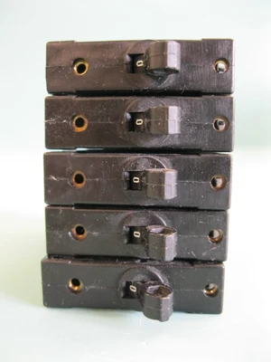 Large Lot (16) Old Surplus E-T-A Breakers 2210-S211-NIMI-ZIII Etc. L22