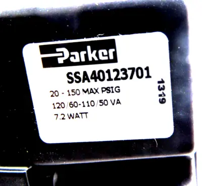 NEW PARKER SSA40123701 SOLENOID VALVE
