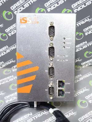 iS5 Ethernet Serial Device Server iDS6-HV-D-1RJ45-1RJ45-4DB09 Used