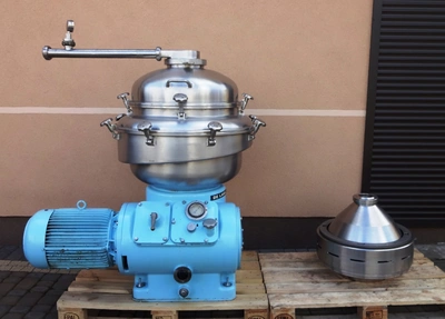 Alfa-Laval BRPX 213-34H-22 hermetic clarifier, SS.