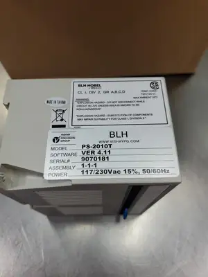 USED VISHAY BLH PS-2010T VER 4.11 CONTROLLER, 117/230VAC