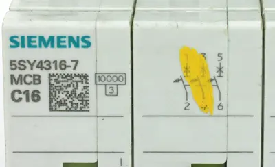USED SIEMENS 5SY4316-7