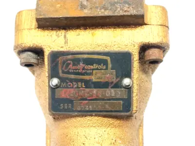 Used Amot Controls 1/2" Cast Iron Model CM Valve Valves/Fittings Michigan US | Maverick Industrial Sales #1507263