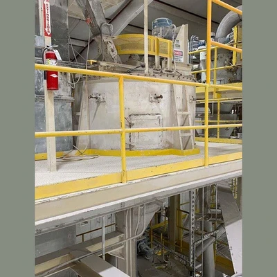 ANIVI 8ft Dia. x 15ft Long Ball Mill System