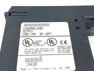 USED GE FANUC IC693MDL340D