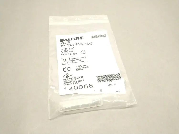 New | in-Stock Balluff BES G04ED-POC50F-S26G Proximity Sensors Michigan US | Maverick Industrial Sales #1407065