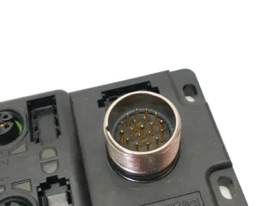 USED BALLUFF JUNCTION BLOCK 8 M12 5-PIN M23 19-PIN BPI 8M4A5P-2K-B0-SM6LT