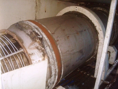 750 L Andritz Mixer Coater S/S Rotary Drum Type CT 15
