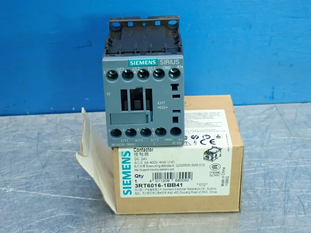 NEW SIEMENS 3RT60161BB41