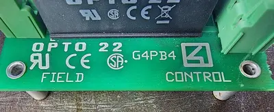 Opto 22 G4PB4 Field Control I/O Mounting Rack w/ 4x G4 OAC24 Modules