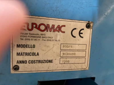 1998 EUROMAC 200/4 Notching Machines, TDC | Norcal Machinery (6)