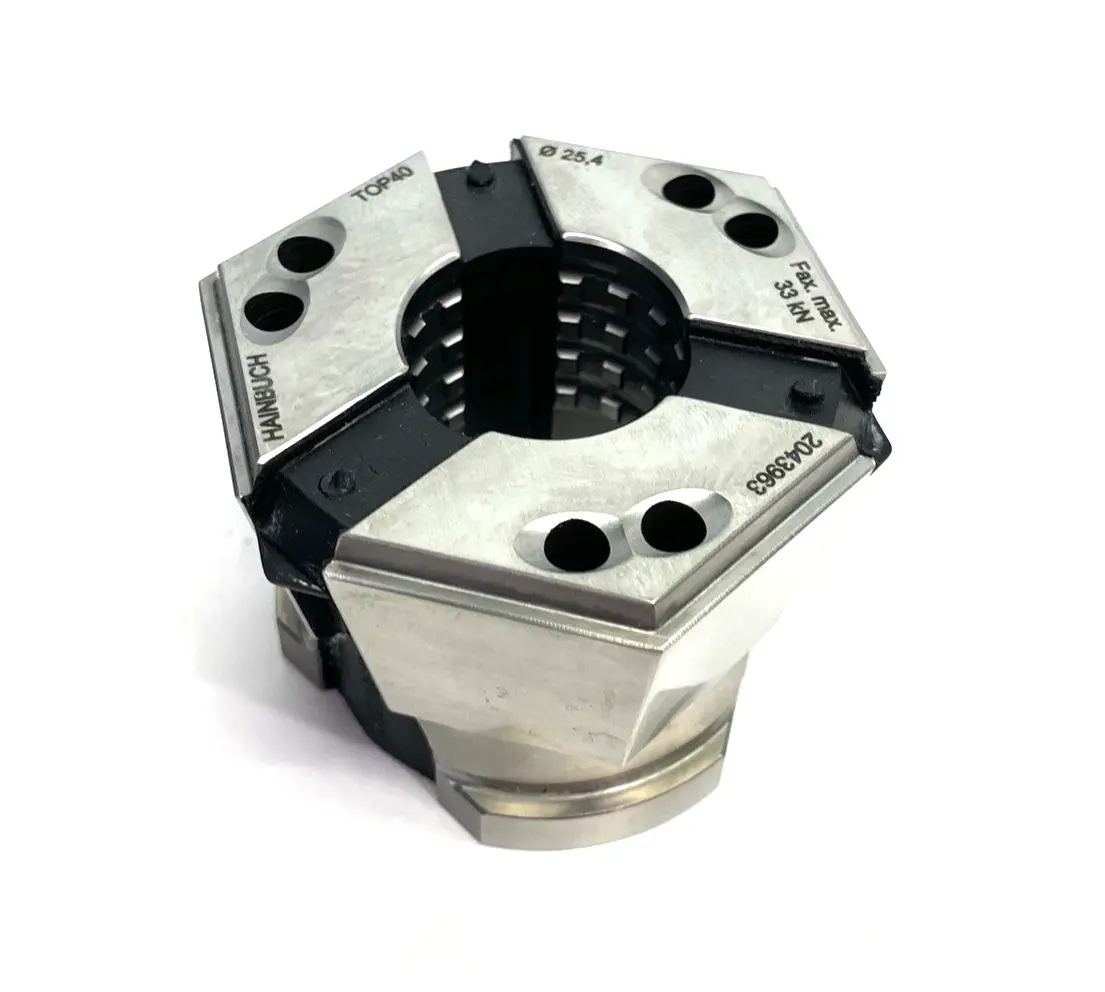 USED HAINBUCH CLAMPING HEAD TOP40 ROUND PROFILE 25,4MM DIA.