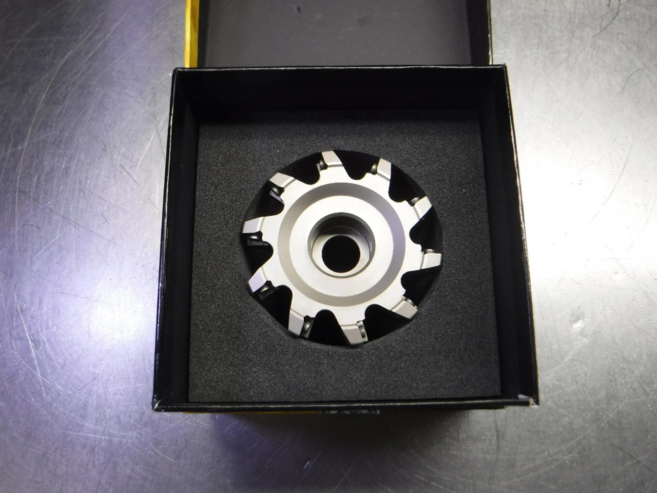 Ingersoll HiQuad 4" Indexable Hi-Feed Facemill 1.5" Arbor 5M5P-40R01 (LOC1842B)