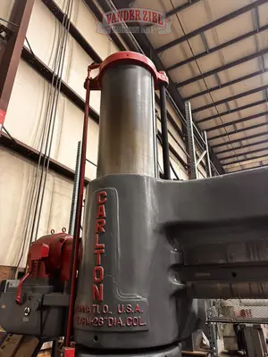 Used CARLTON 5A RADIAL DRILL Radial Drills Michigan US | Vander Ziel Machinery Sales #482565